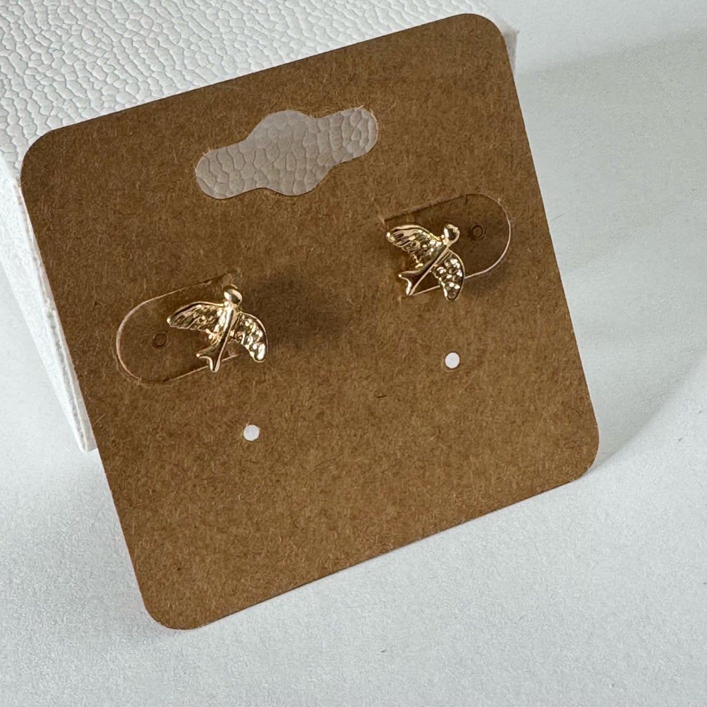 Flying Bird Stud Earrings