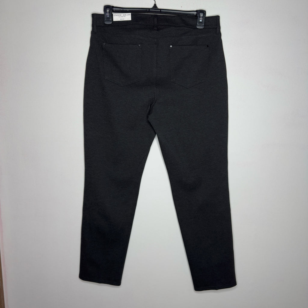 Chico's Slim Leg Ponte Jeggings - Size 14