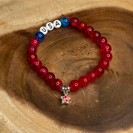 Inga Ann's Beaded Bracelet - USA