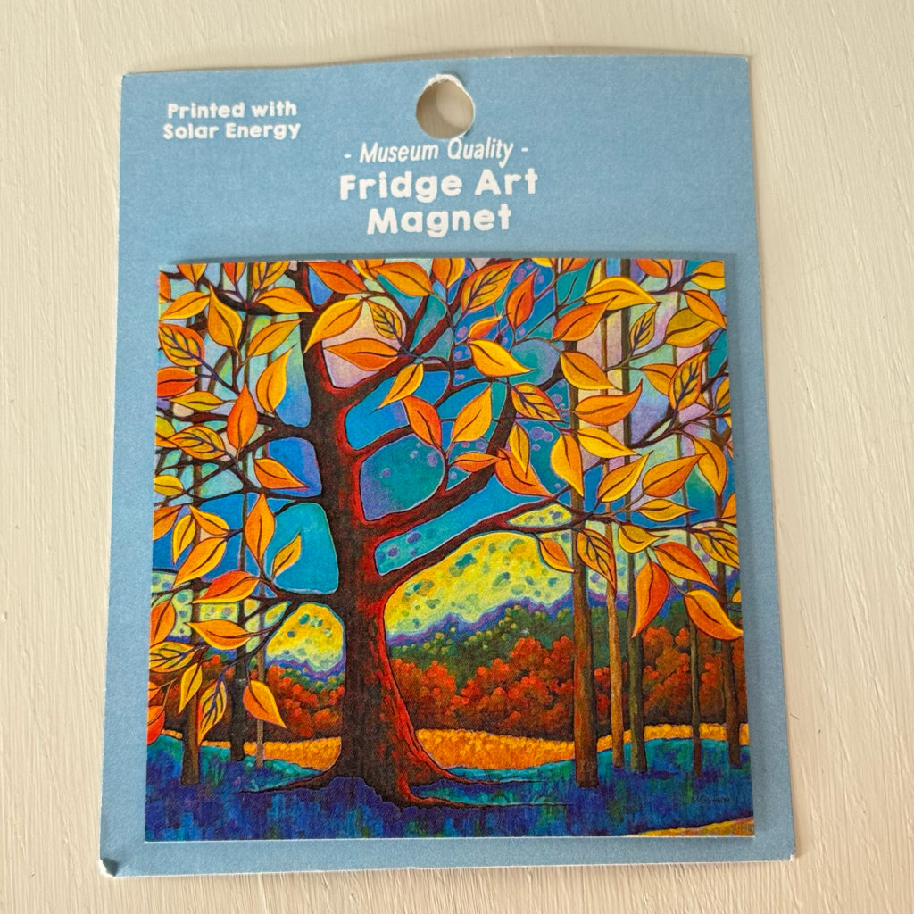 Golden Tree Magnet