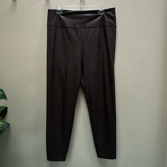 Boston Proper Faux Leather Leggings - Size Large