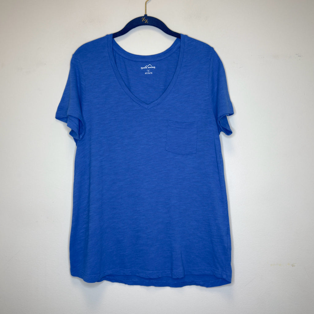 Eddie Bauer Short Sleeve Pocket Tee - Size Medium