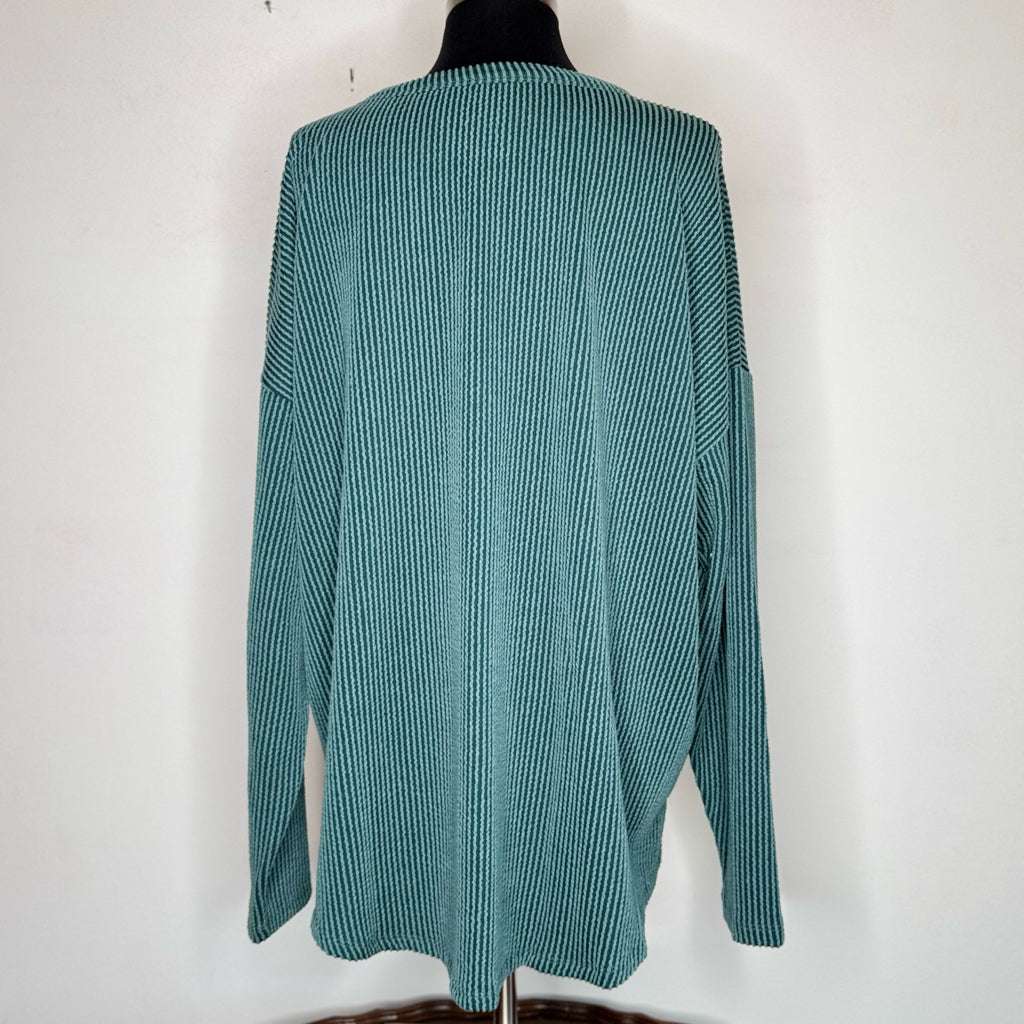 24/7 by Maurices Ribbed Top - Size XXL