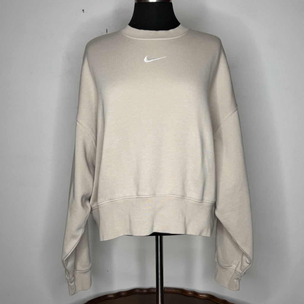 Nike Cropped Boxy Crewneck Sweatshirt - Size Small