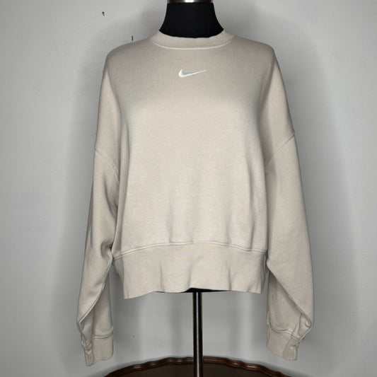 Nike Cropped Boxy Crewneck Sweatshirt - Size Small