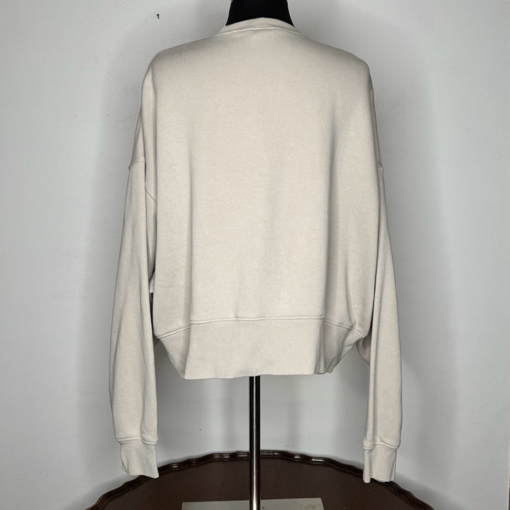 Nike Cropped Boxy Crewneck Sweatshirt - Size Small