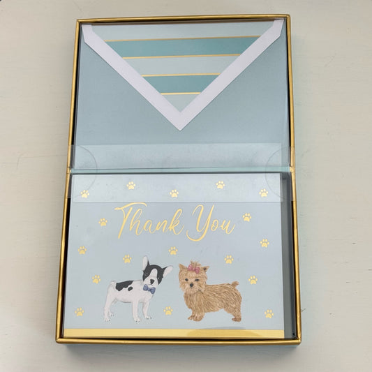 Thank You Card Set  - Dogs