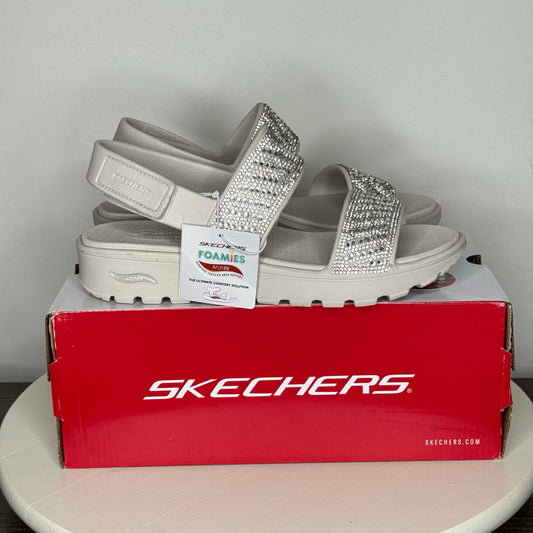 Sketchers Foamies Arch Fit Footsteps Enchant Sandals - Size 8