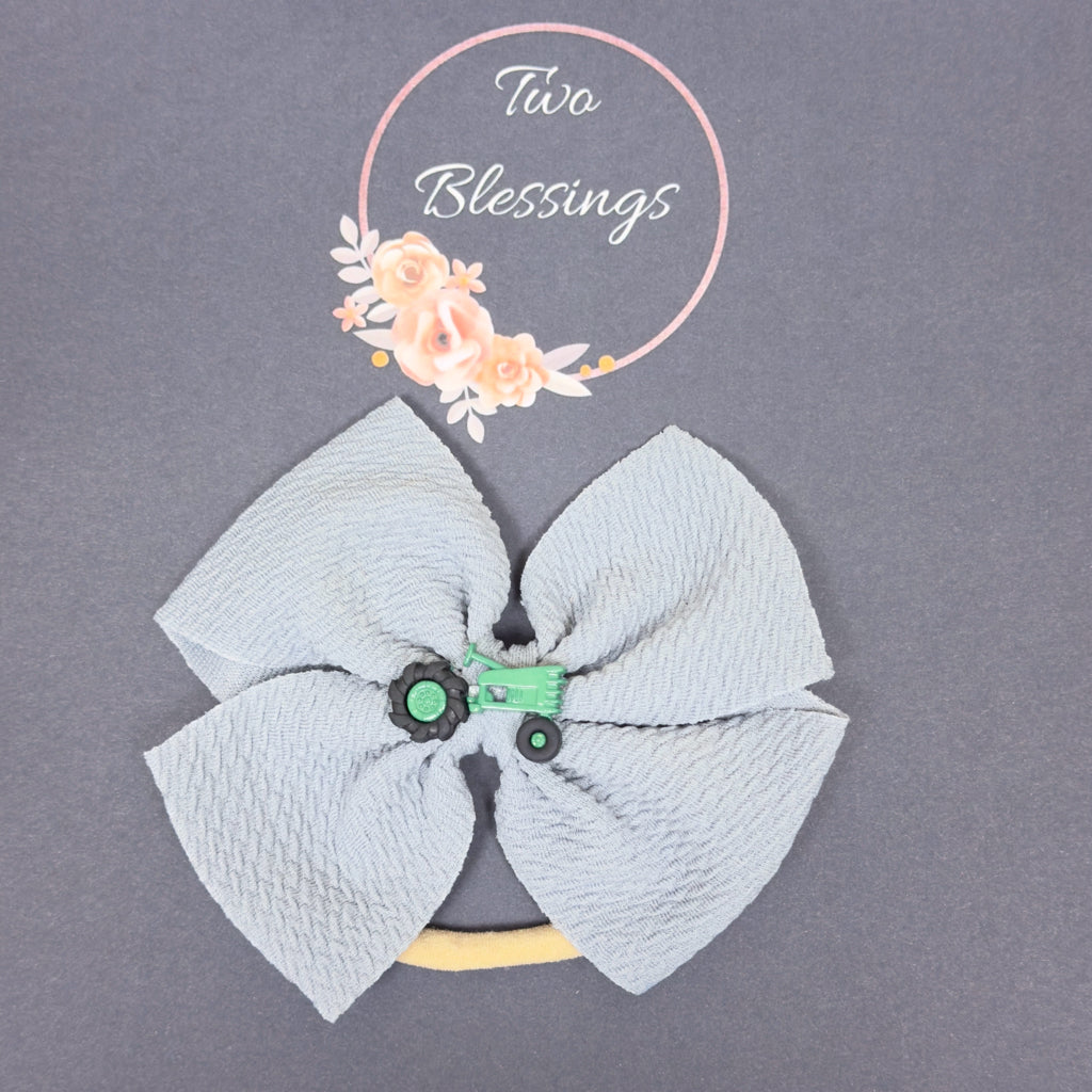 Two Blessings Headband - Tractor