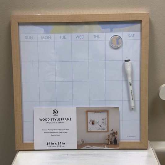 U Brands Dry Erase Calendar