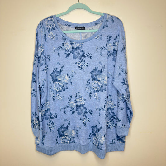 Lane Bryant Floral Print Top - Size 2X (18/20)