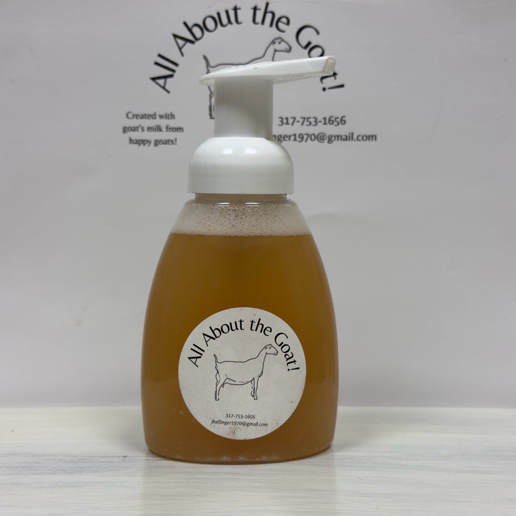 Foaming Goat Milk Soap - Black Raspberry Vanilla