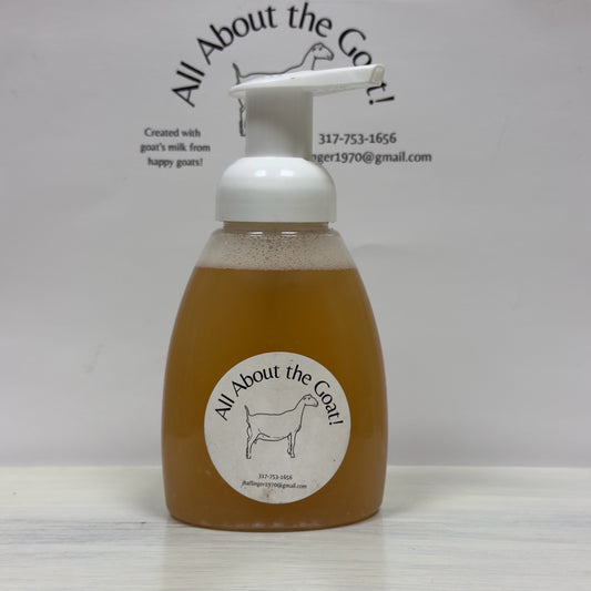 Foaming Goat Milk Soap - Black Raspberry Vanilla