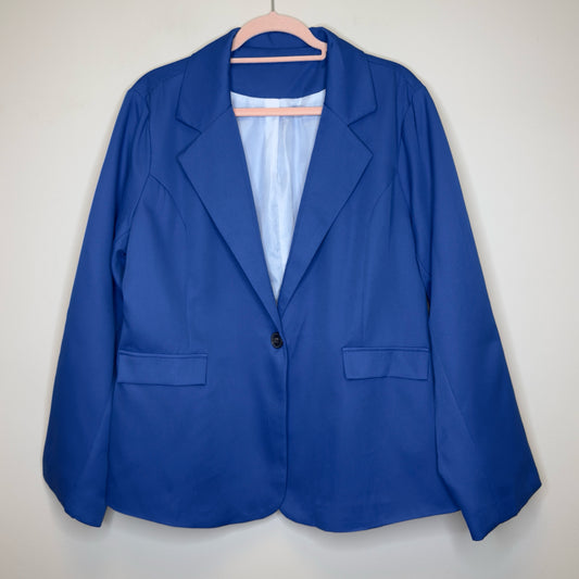 Blue Blazer Jacket - Size 2XL