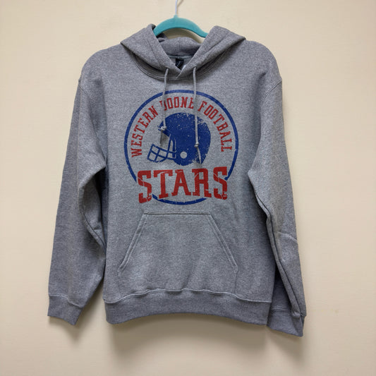 Western Boone Football Hooded Sweatshirt - Size Small