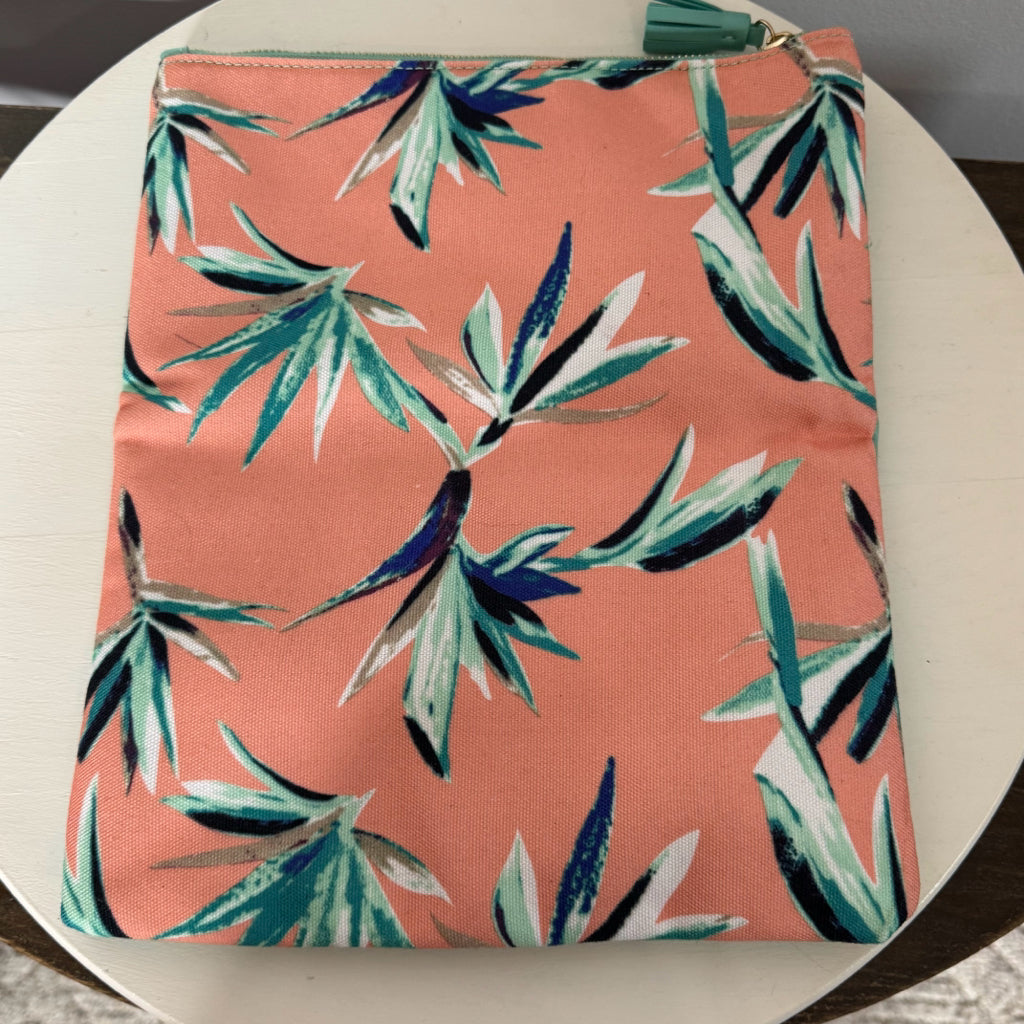 Rachel Pally Foldover Tropical Print Clutch Pouch