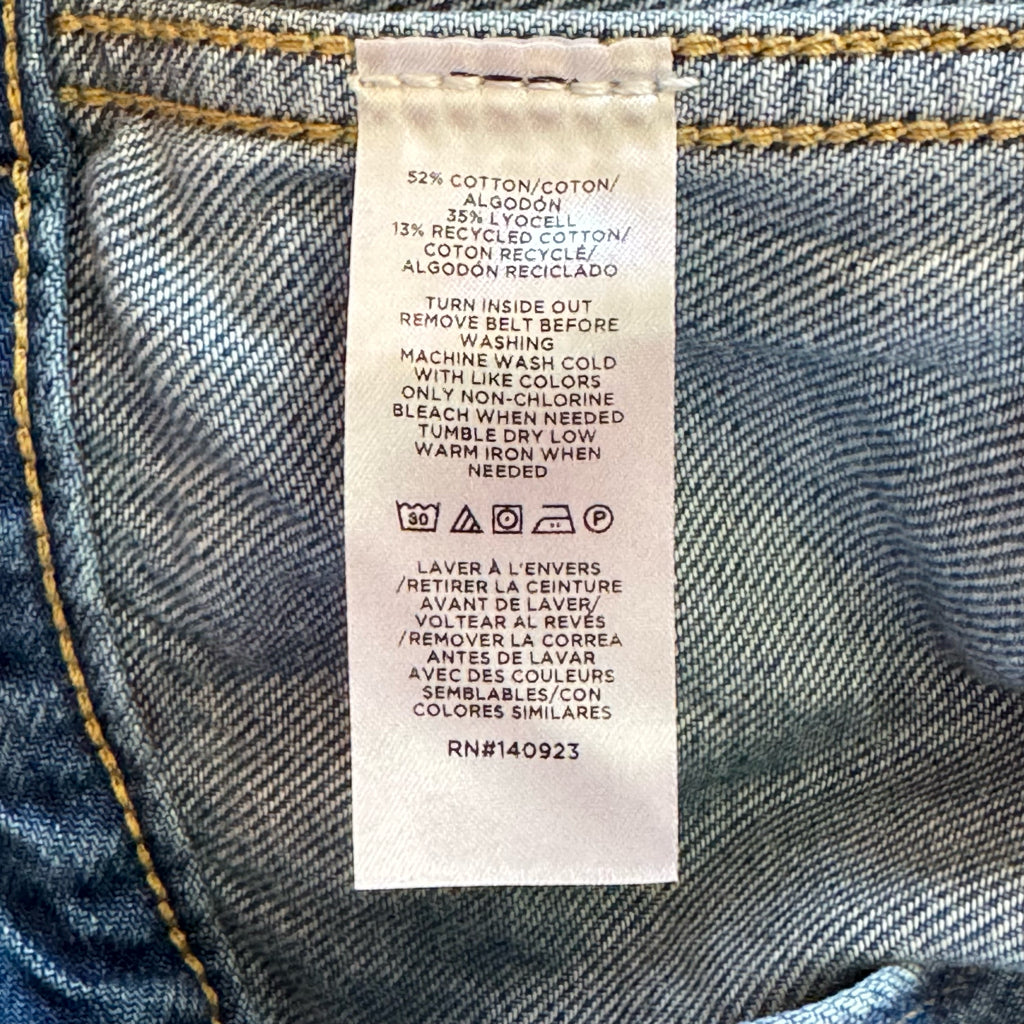 Loft Tie-Waist Denim Trucker Jacket - Size Large