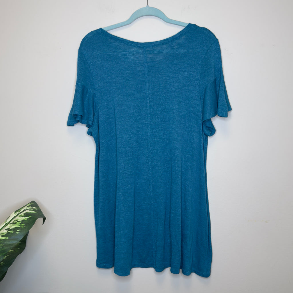 Lane Bryant Short Sleeve Top - Size 14/16 (1X)