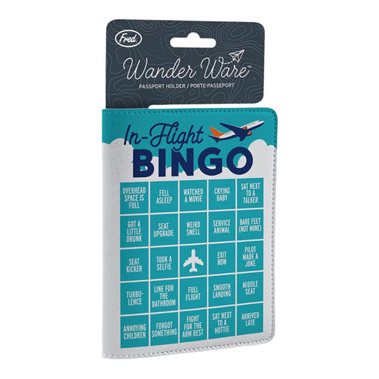 Wander Ware In-Flight Bingo Passport Holder