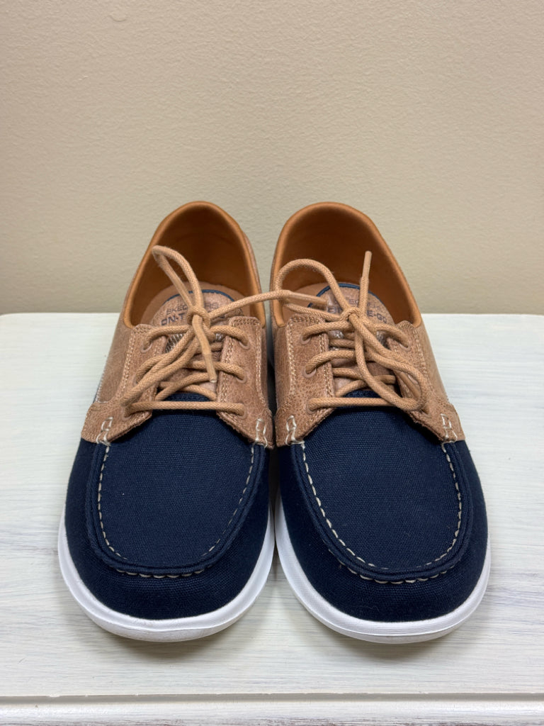 Sketchers Go Walk Lite Coral Boat Shoes - Size 9