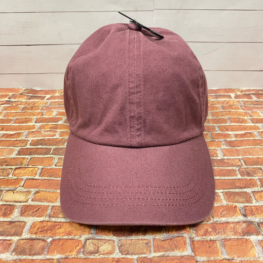 Burgundy Ball Cap