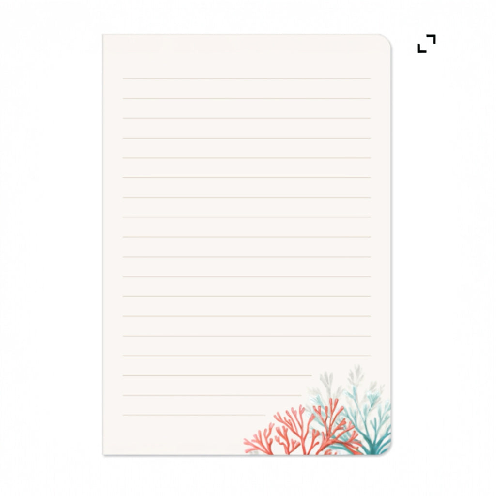 Waters Edge Coral Softcover Journal