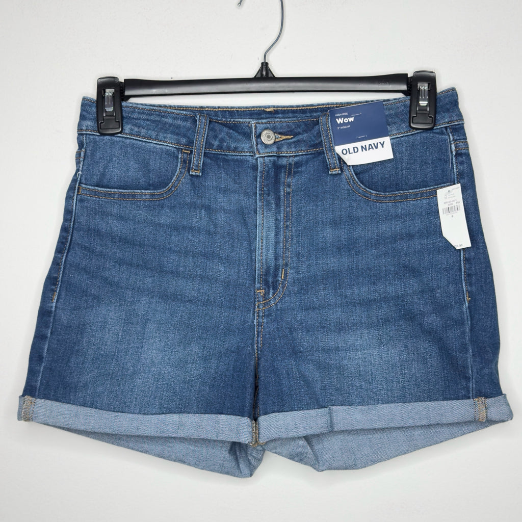Old Navy High-Rise Wow Denim Shorts - Size 6