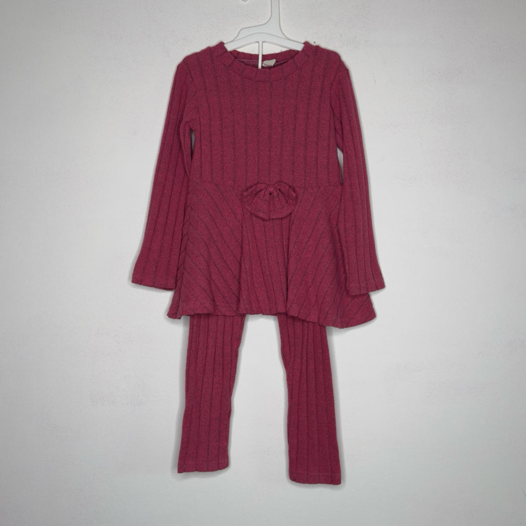 Ribbed 2pc Outfit - Size 4 Youth