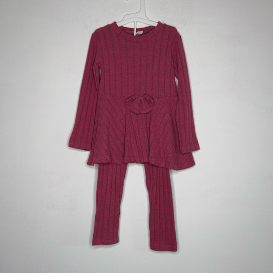 Ribbed 2pc Outfit - Size 4 Youth