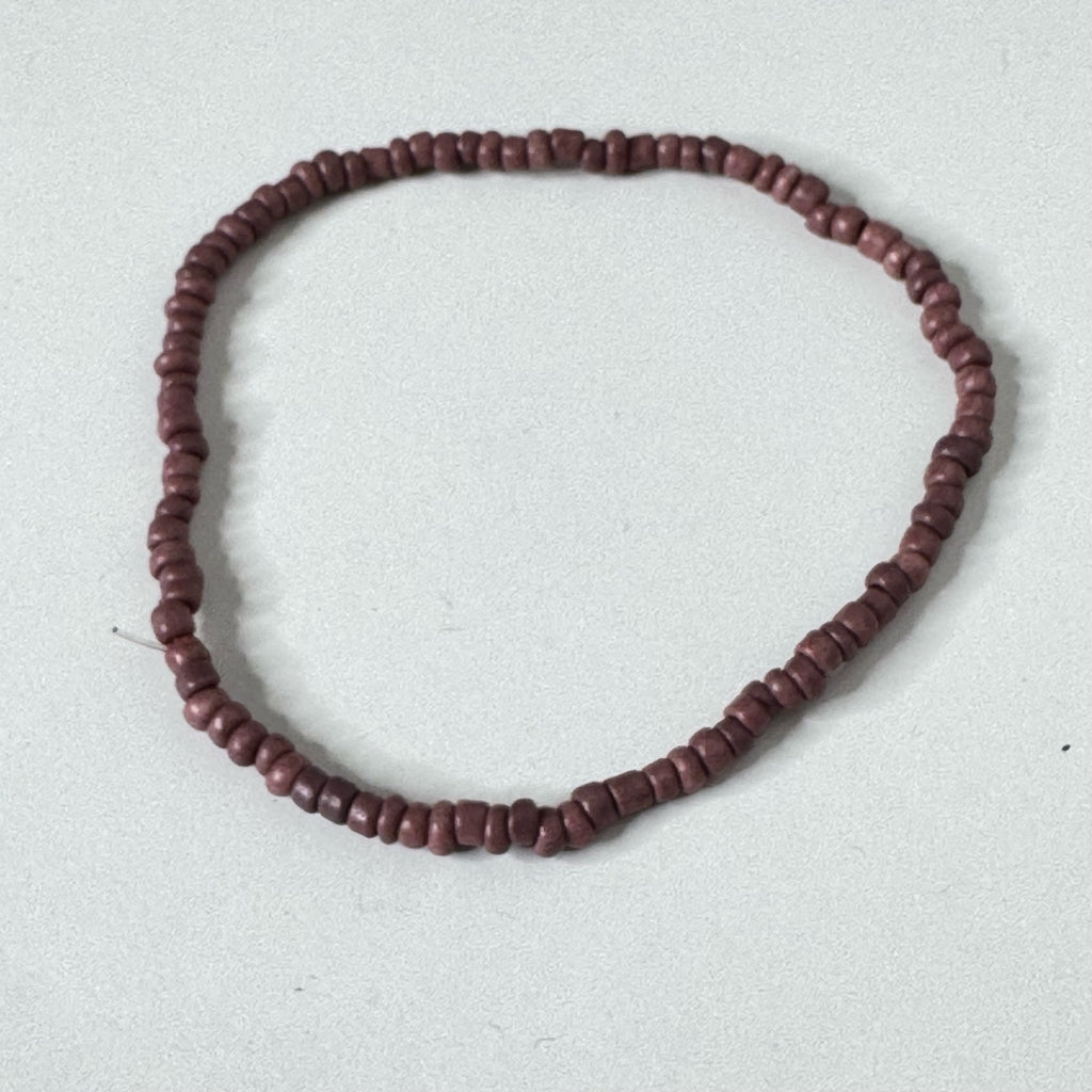 Inga Ann's Purple Beaded Bracelet