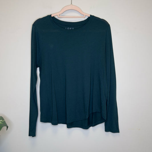 Loft Long Sleeve Everday Tee - Size Large
