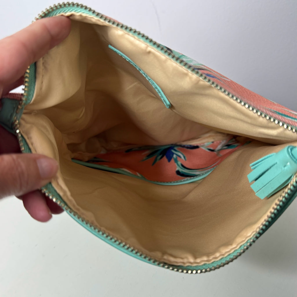 Rachel Pally Foldover Tropical Print Clutch Pouch