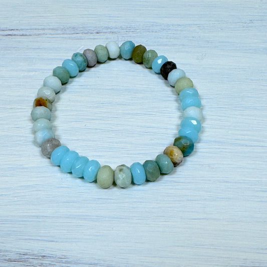 Inga Ann's Fauceleted Rondelle Beaded Bracelet