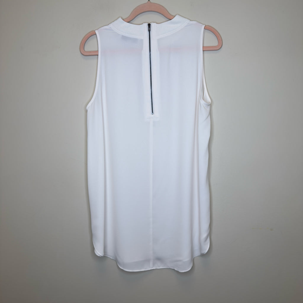 Loft Mock Neck Sleeveless Top - Size Large