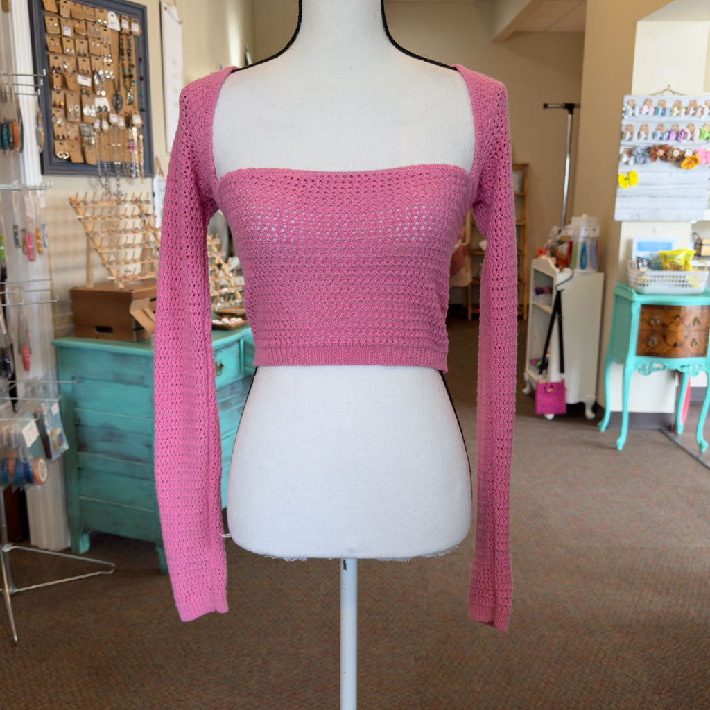 American Eagle Cropped Sweater - Size Small