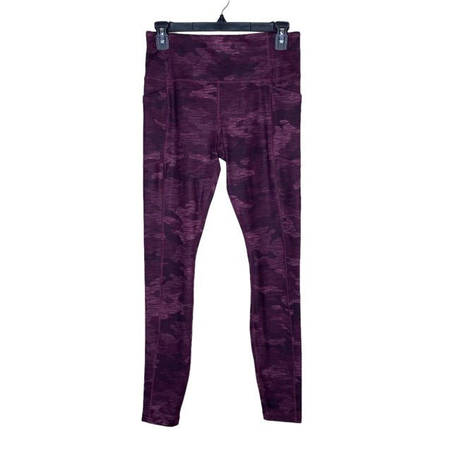 Avia Purple Camo Athletic Leggings - Size Small