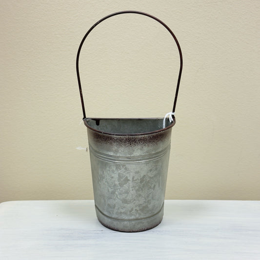 Bucket Metal Wall Planter