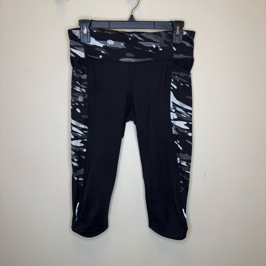 Athleta Spliced Fire Be Capri Cropped Leggings - Size XS