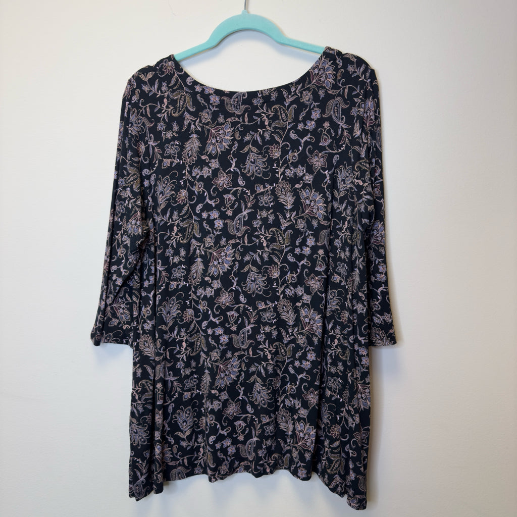 J.Jill Wearever Top - Size 1X