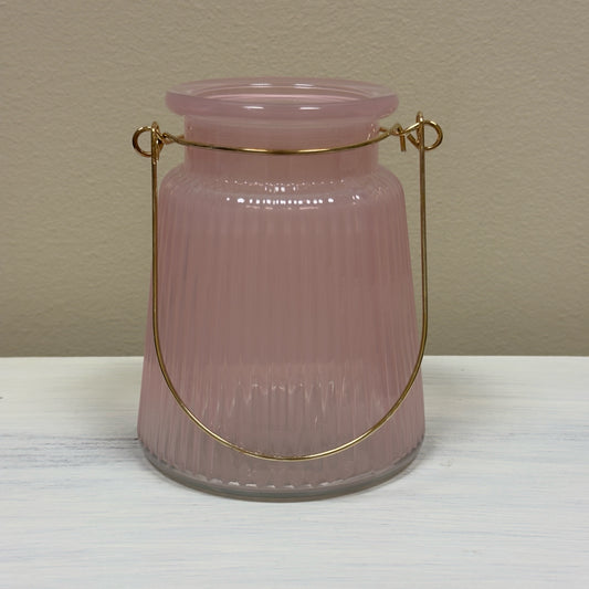 Pink Candle Holder