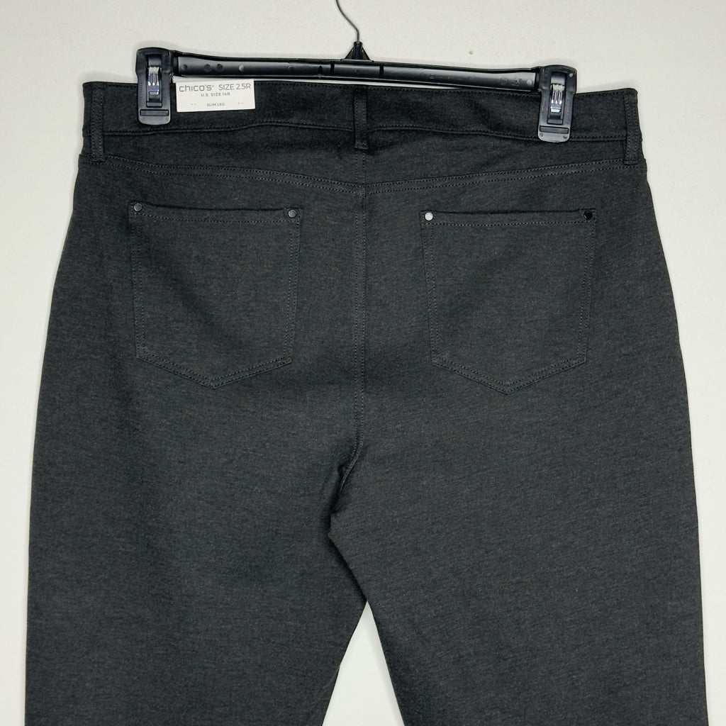 Chico's Slim Leg Ponte Jeggings - Size 14