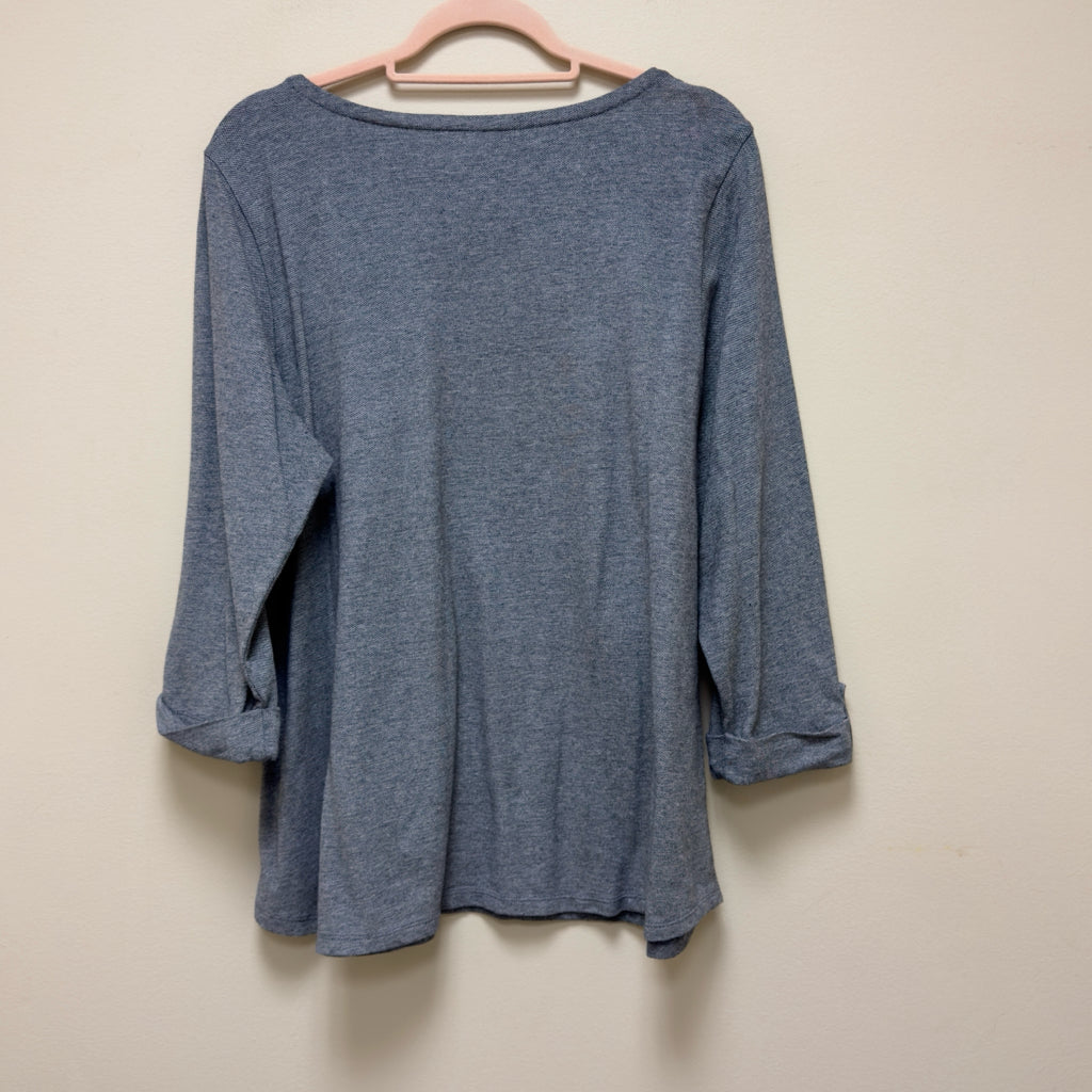 Croft & Barrow Top - Size 1X