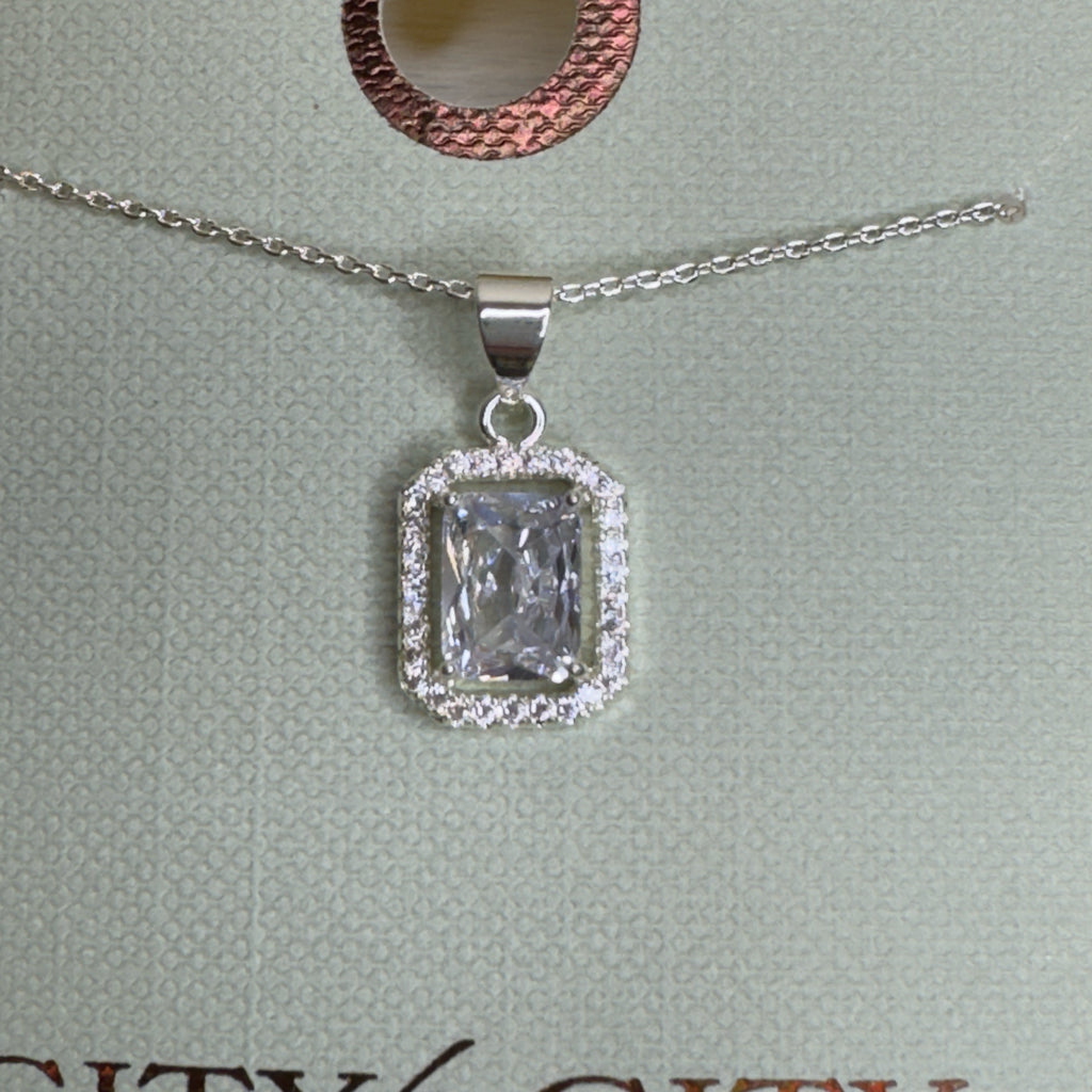 City by City Cubic Zirconia Necklace
