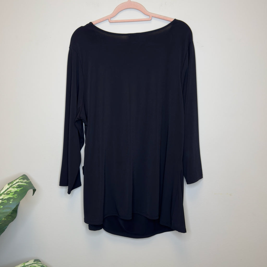 Avenue Tie-Front Top - Size 18/20 (1X)