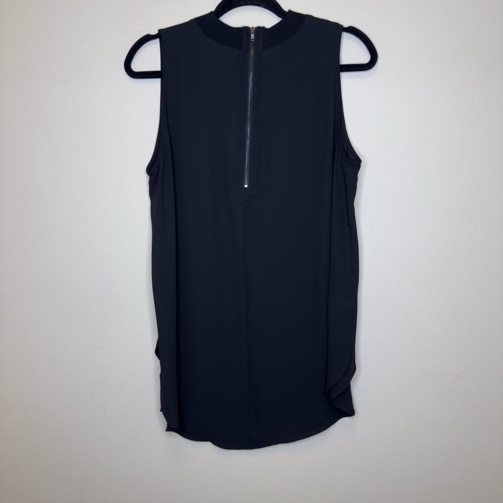 Loft Mock Neck Sleeveless Top - Size Large