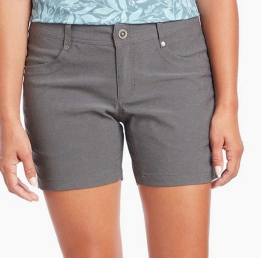 KUHL Women's Trekr Short 5" Charcoal Gray Hiking Shorts - Size 2