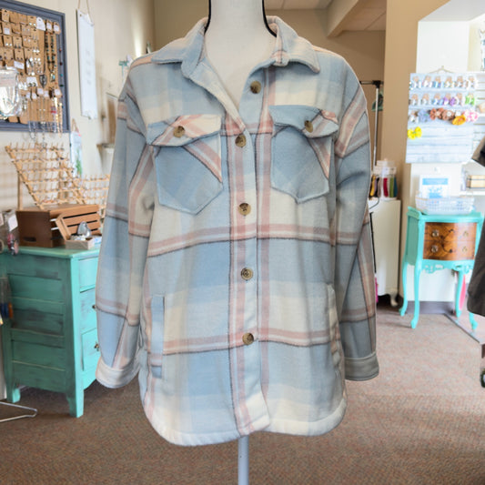 Members Mark Shacket - Size Medium