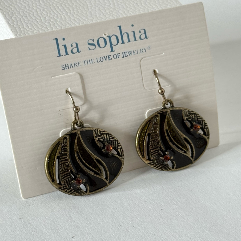 Lia Sophia Intrigue Dangle Earrings