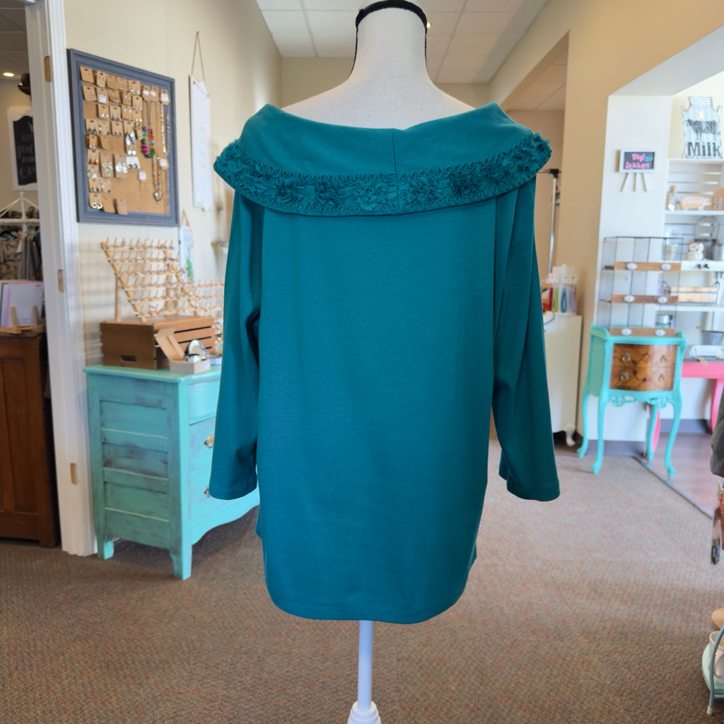 Rafaella Top - Size 2X