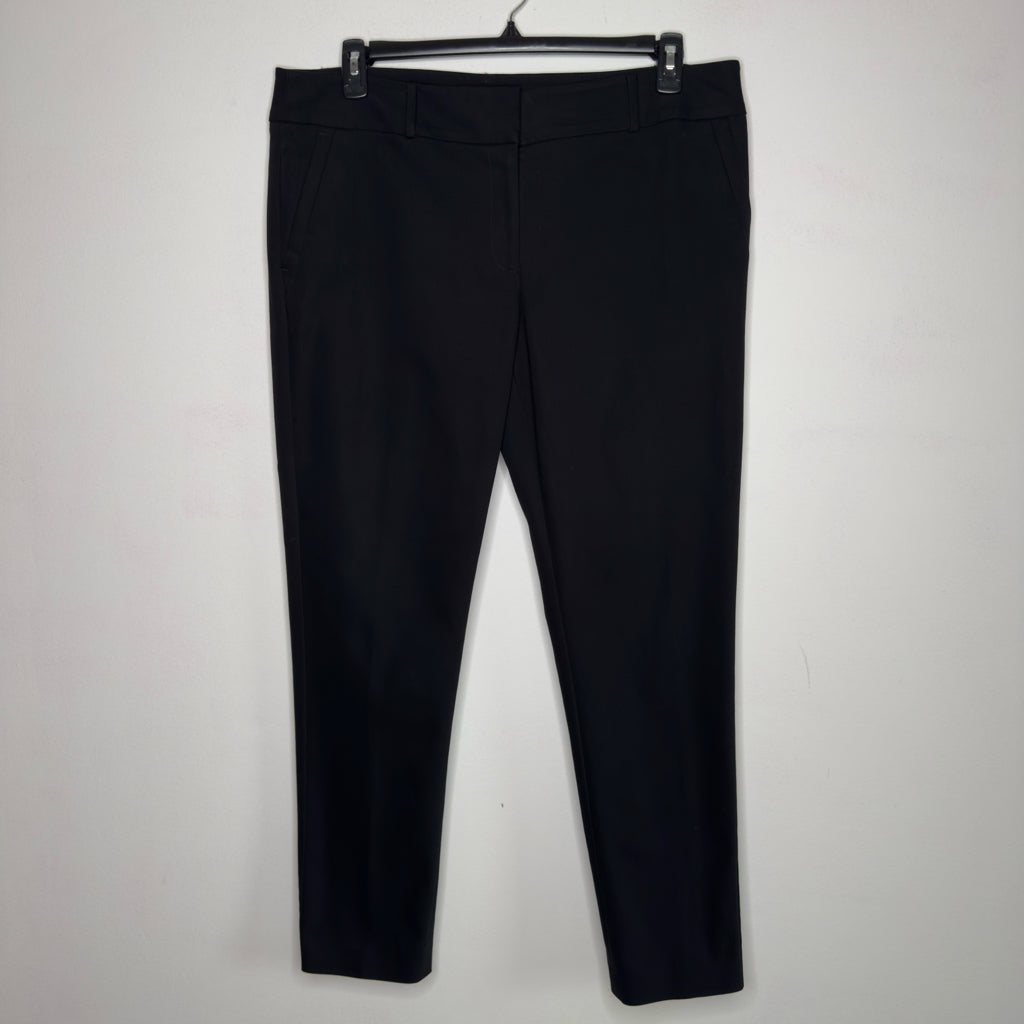 Loft Julie Skinny Black Chino Pants - Size 14 Tall
